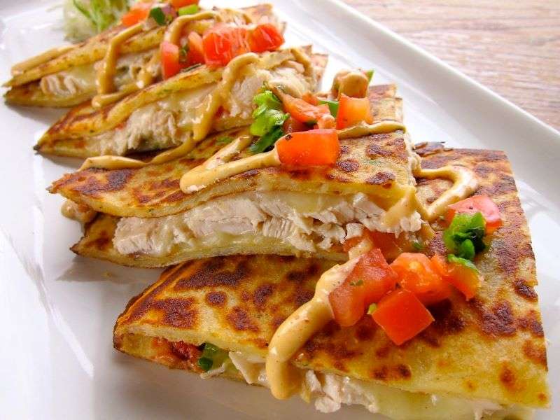 Chicken Boxty Quesadilla