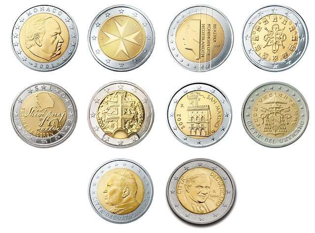 euro coins