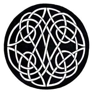 circular celtic design