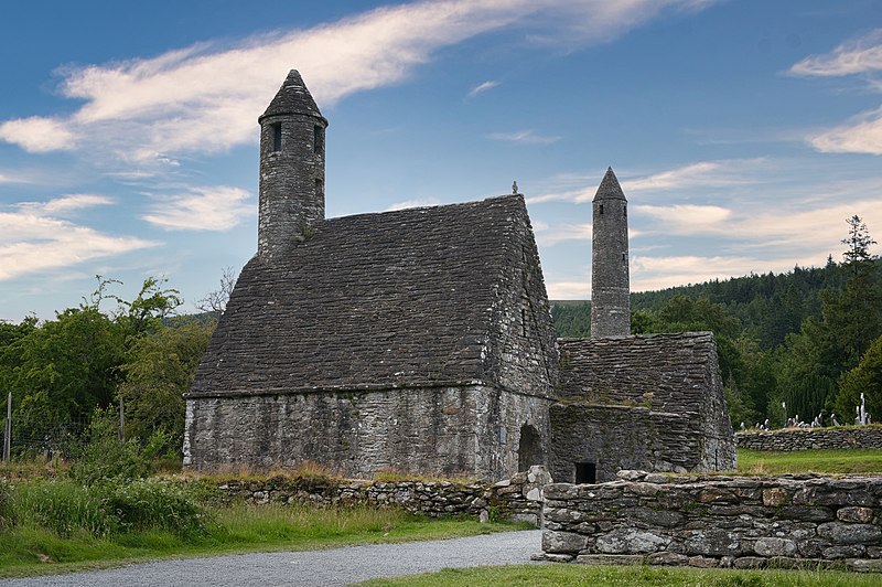 Saint Kevin’s Kitchen Church, Glendalough, Co. Wicklow