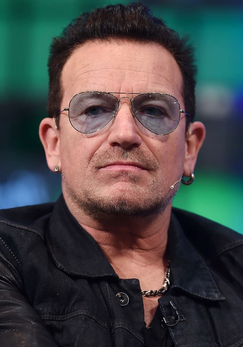 Bono famous irish singer and composer