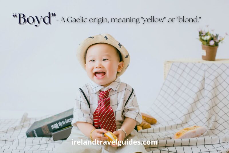 50 Irish Boy Names That Starts With B