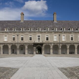 Courtyard of Irish Museum of Modern Art