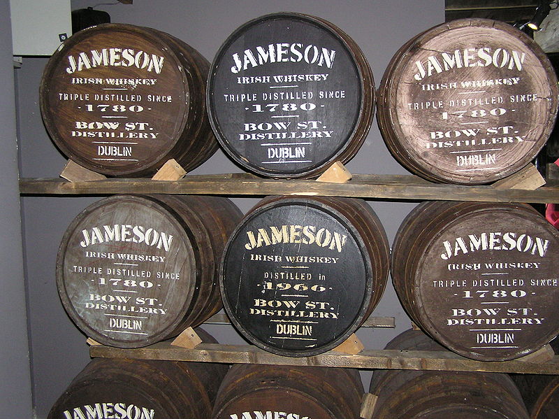 Jameson Barrels in Dublin