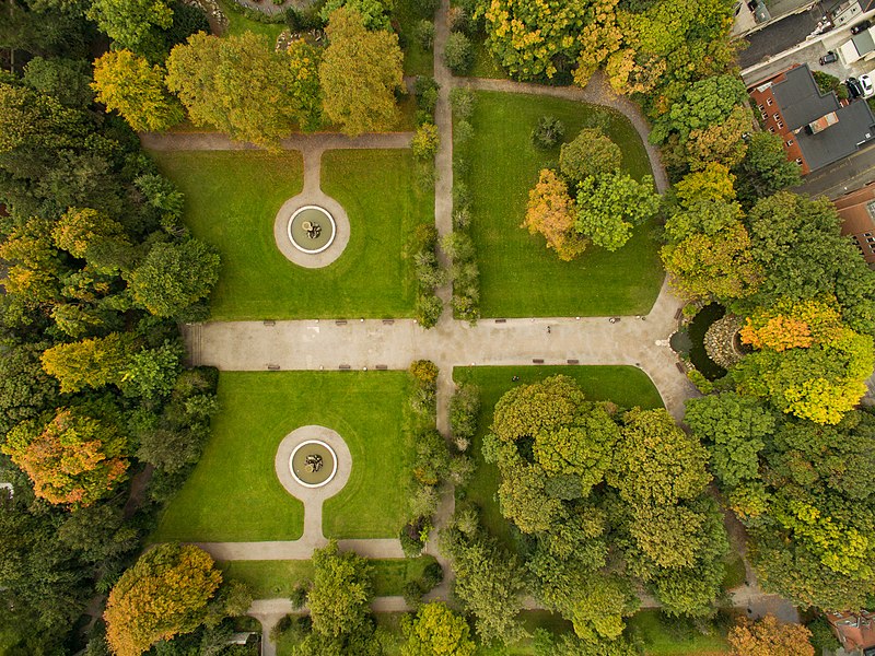 Park in Dublin Iveagh Gardens